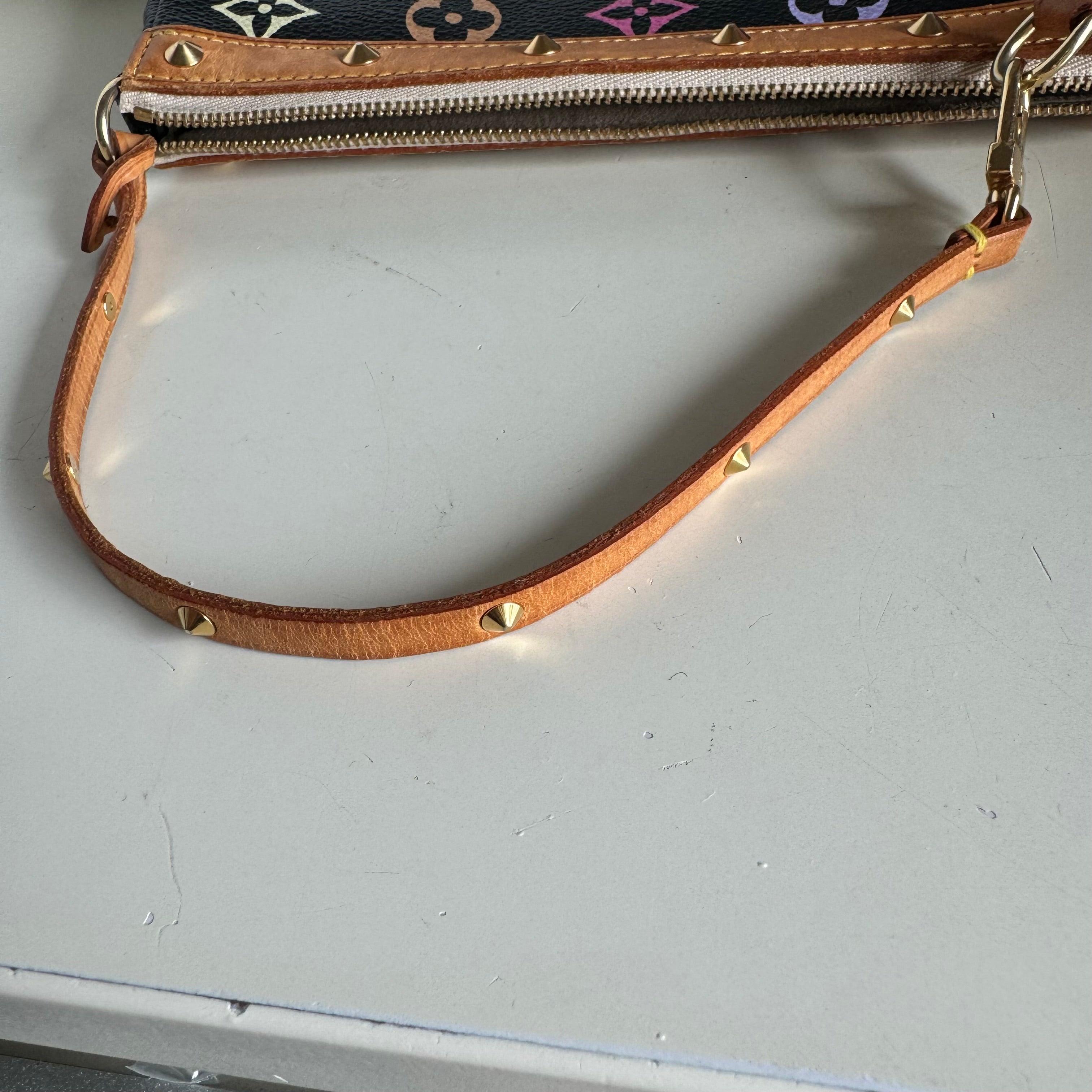 Louis Vuitton x Takashi Murakami Pochette Accessoire Black Multicolor 11