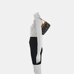Louis Vuitton x Takashi Murakami Pochette Accessoire Black Multicolor