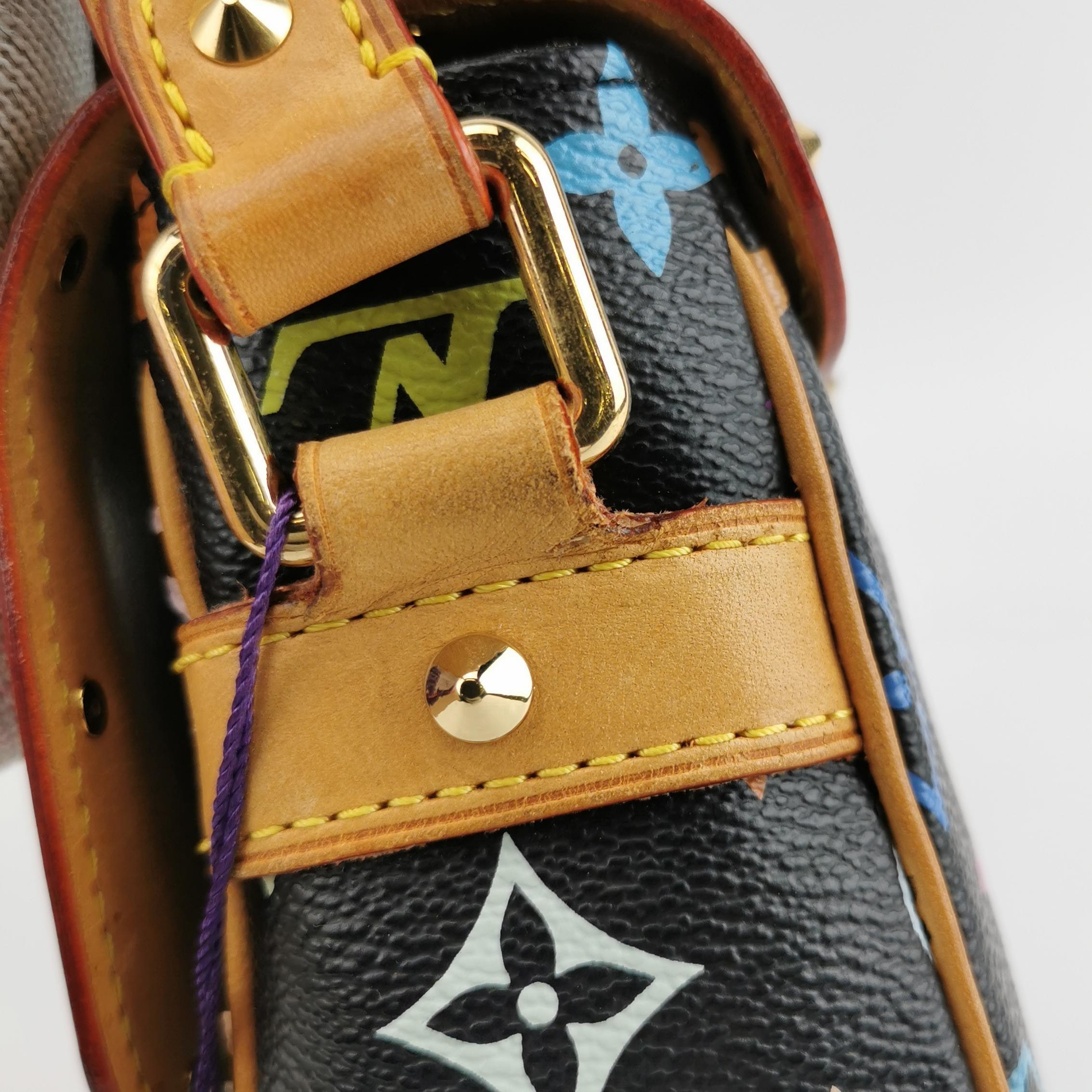 Louis Vuitton x Takashi Murakami Sologne Messenger Crossbody Bag Multicolor 6