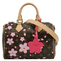 Louis Vuitton x Takashi Murakami Speedy 25 Cherry Blossoms on Monogram Louis Vuitton x Takashi Murakami Speedy 25 Cherry Blossoms on Monogram