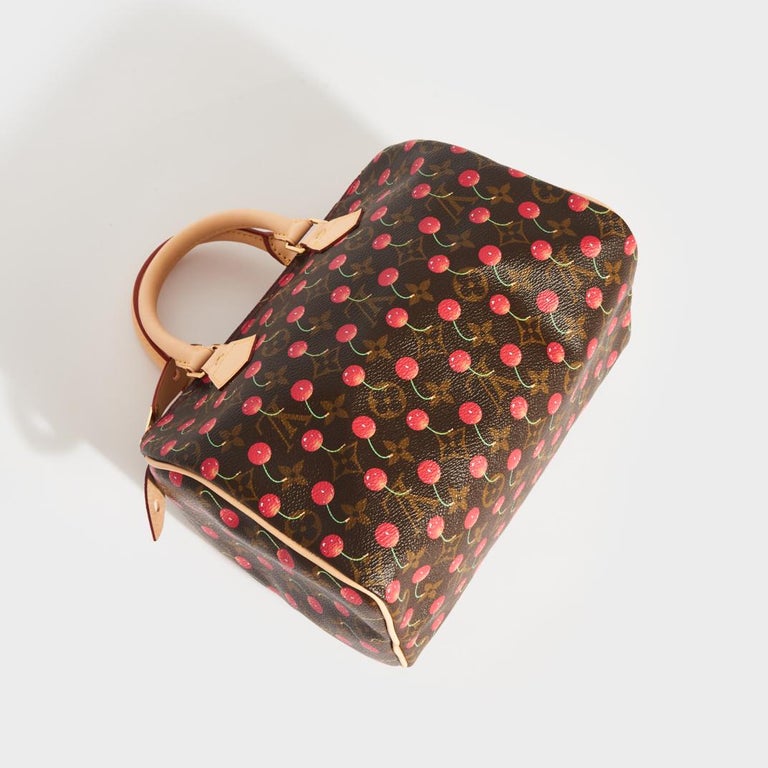 Louis Vuitton x Takashi Murakami 2005 pre-owned Monogram Cherry Speedy 25  Handbag - Farfetch