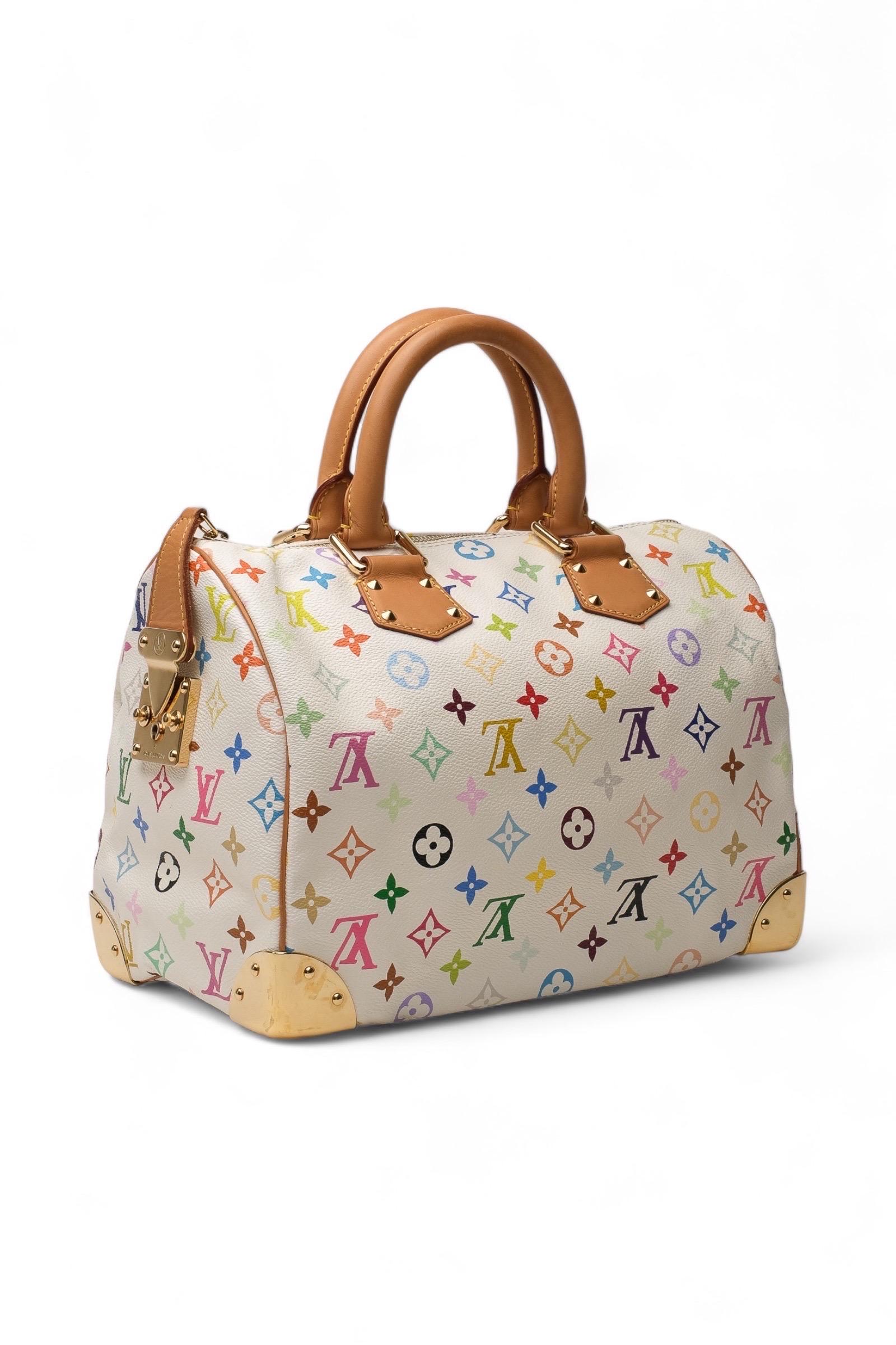 Louis Vuitton x Takashi Murakami Speedy 30 L.E. Borsa A Mano  6