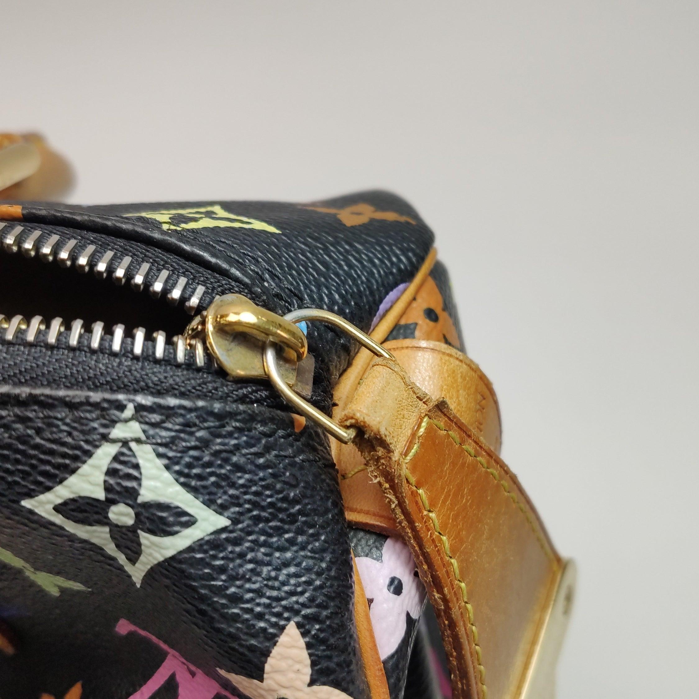Louis Vuitton x Takashi Murakami Speedy 30 Lock Black Multicolor 5