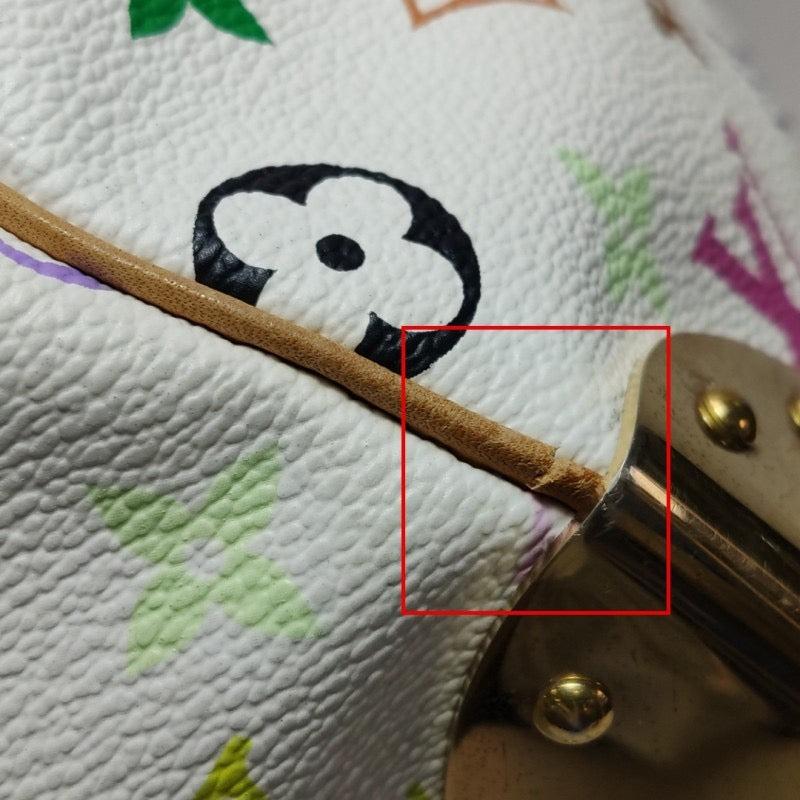 Louis Vuitton x Takashi Murakami Speedy 30 Lock White Multicolor 6