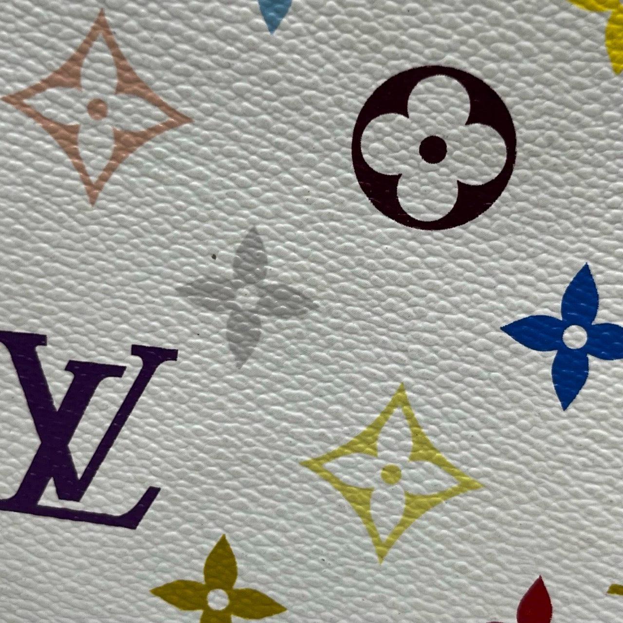 Louis Vuitton x Takashi Murakami Speedy 30 Lock White Multicolor 12
