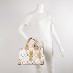 Louis Vuitton x Takashi Murakami Speedy 30 Lock White Multicolor