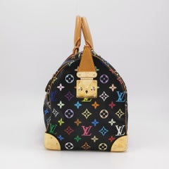 Louis Vuitton x Takashi Murakami Speedy 40 Black Multicolor
