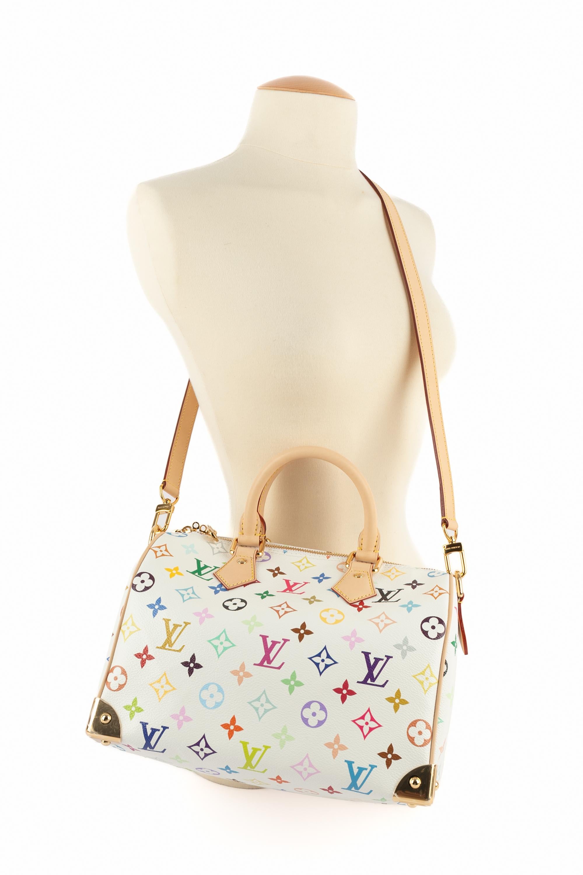 Louis Vuitton x Takashi Murakami Speedy en vente 8