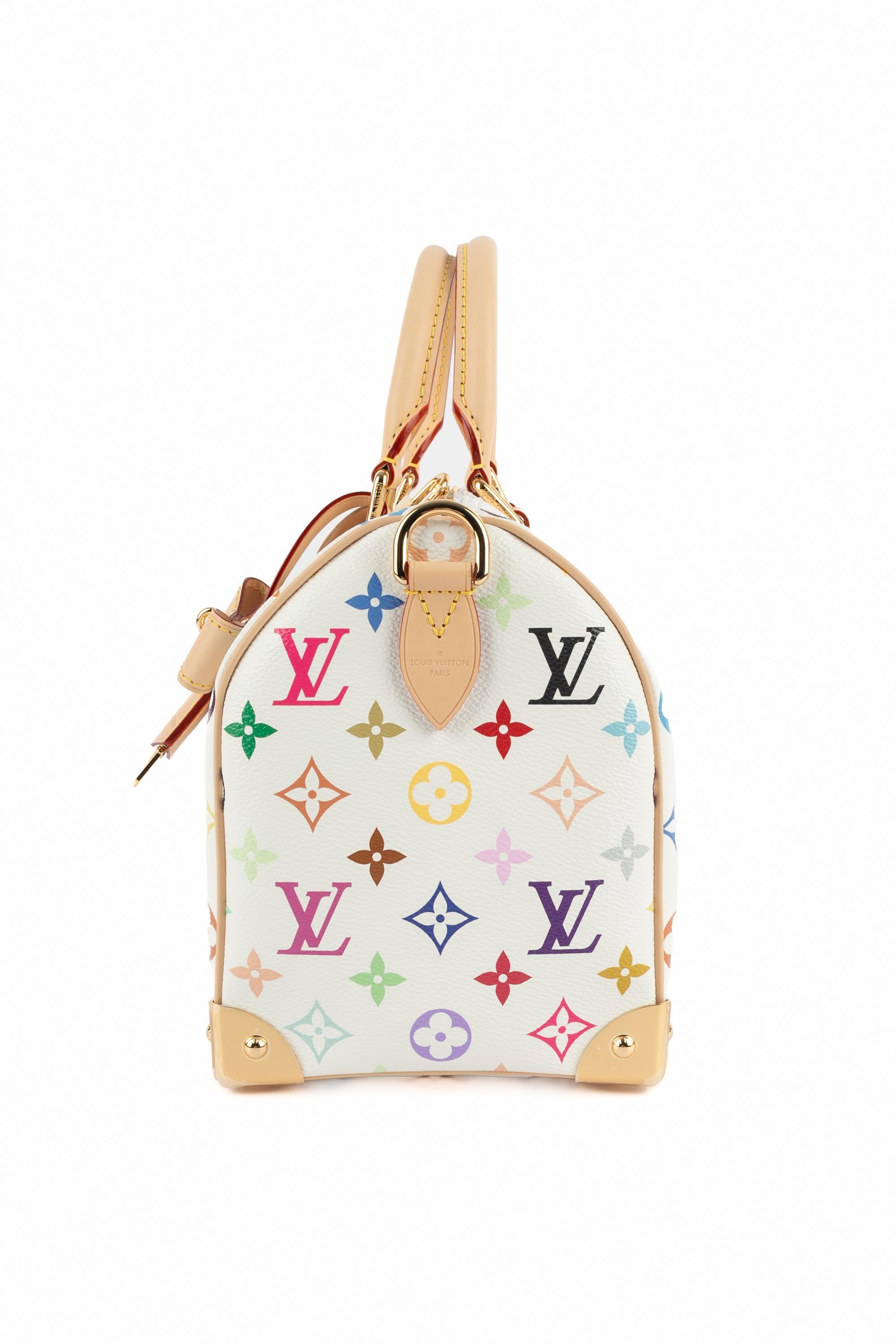 Louis Vuitton x Takashi Murakami Speedy Excellent état - En vente à SAINT-OUEN-SUR-SEINE, FR