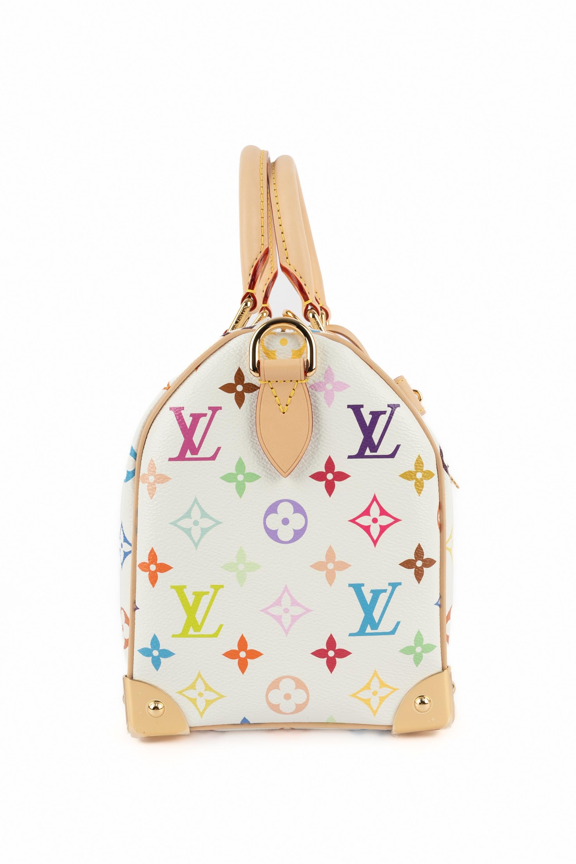 Louis Vuitton x Takashi Murakami Speedy en vente 1