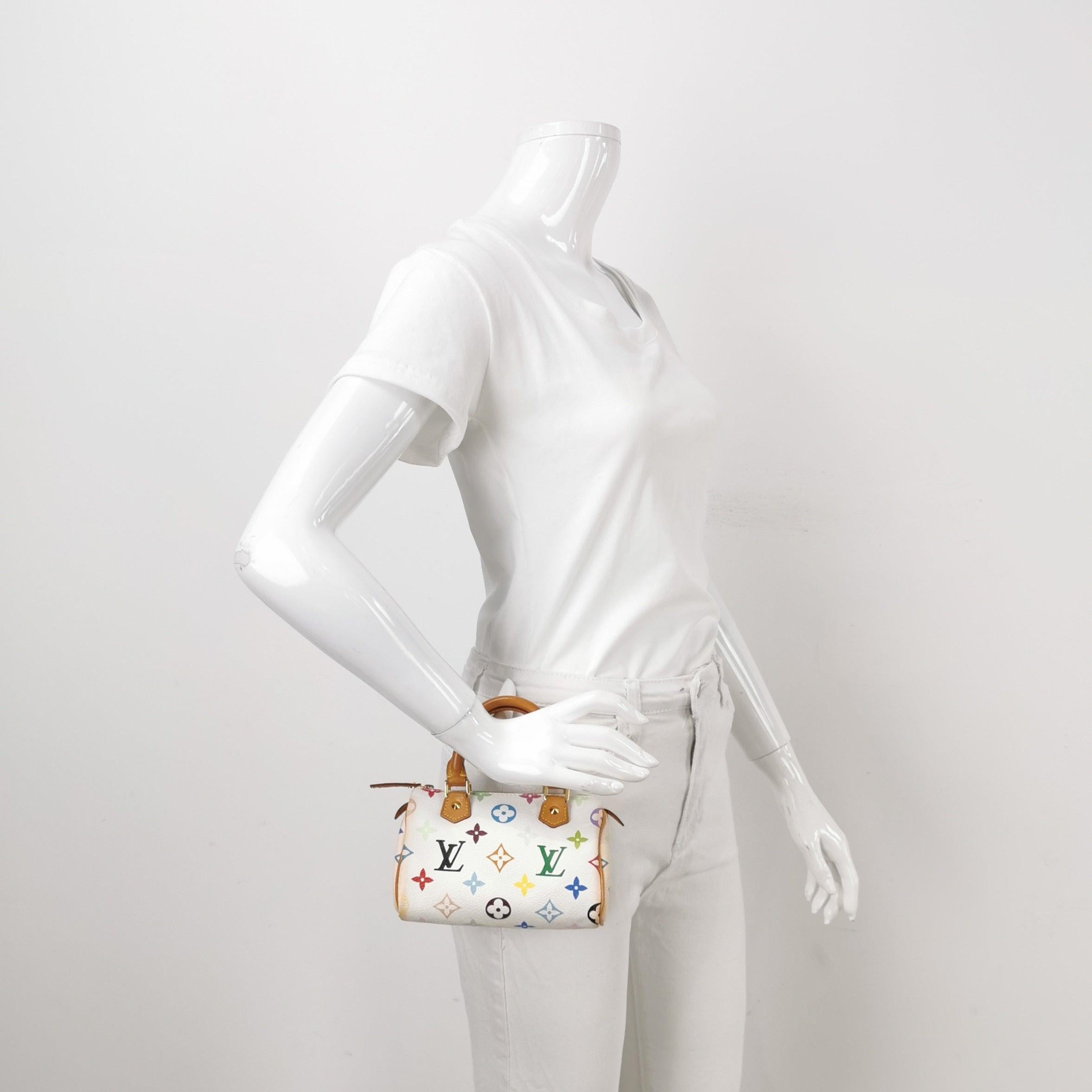 Louis Vuitton x Takashi Murakami Speedy Nano Boston Top Handle Bag
 These are professional photos of the actual bag .
 Design by the French fashion house, Louis Vuitton in collaboration with Takashi Murakami.
 Condition: VERY GOOD
 This authentic