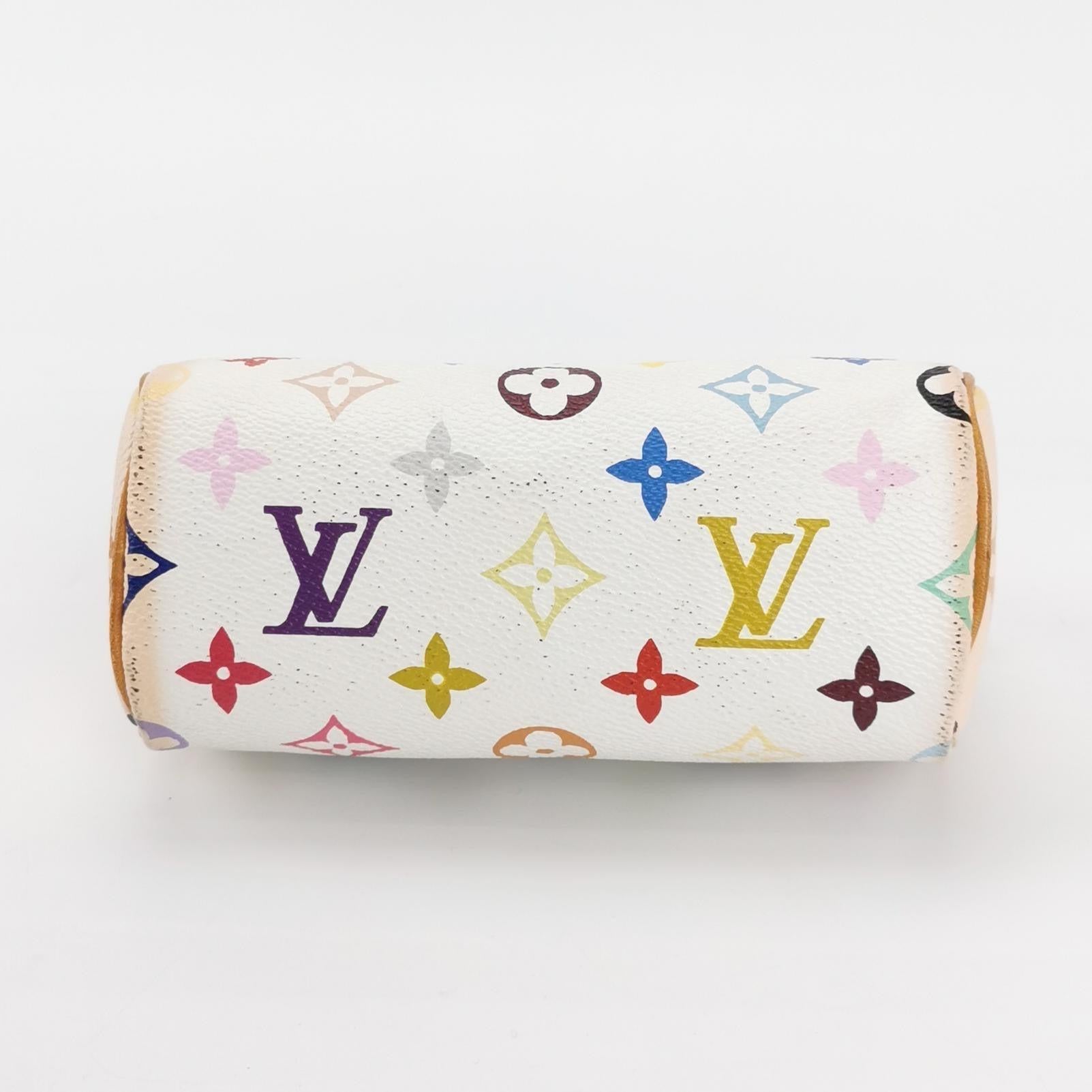 Louis Vuitton x Takashi Murakami Speedy Nano Boston Top Handle Bag 1