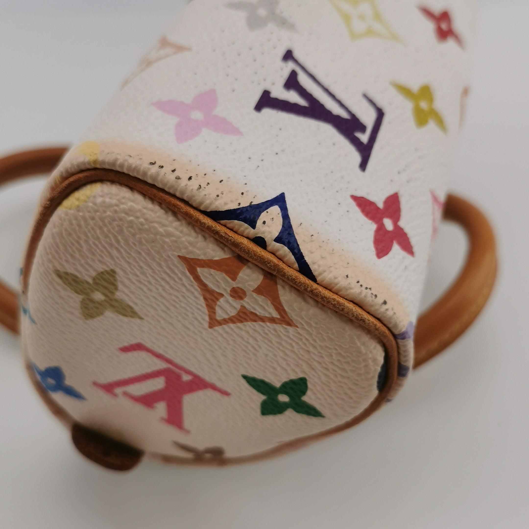 Louis Vuitton x Takashi Murakami Speedy Nano Boston Top Handle Bag 4