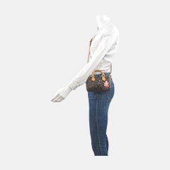 Louis Vuitton x Takashi Murakami Speedy Nano Monogram with Flower Crossbody Bag