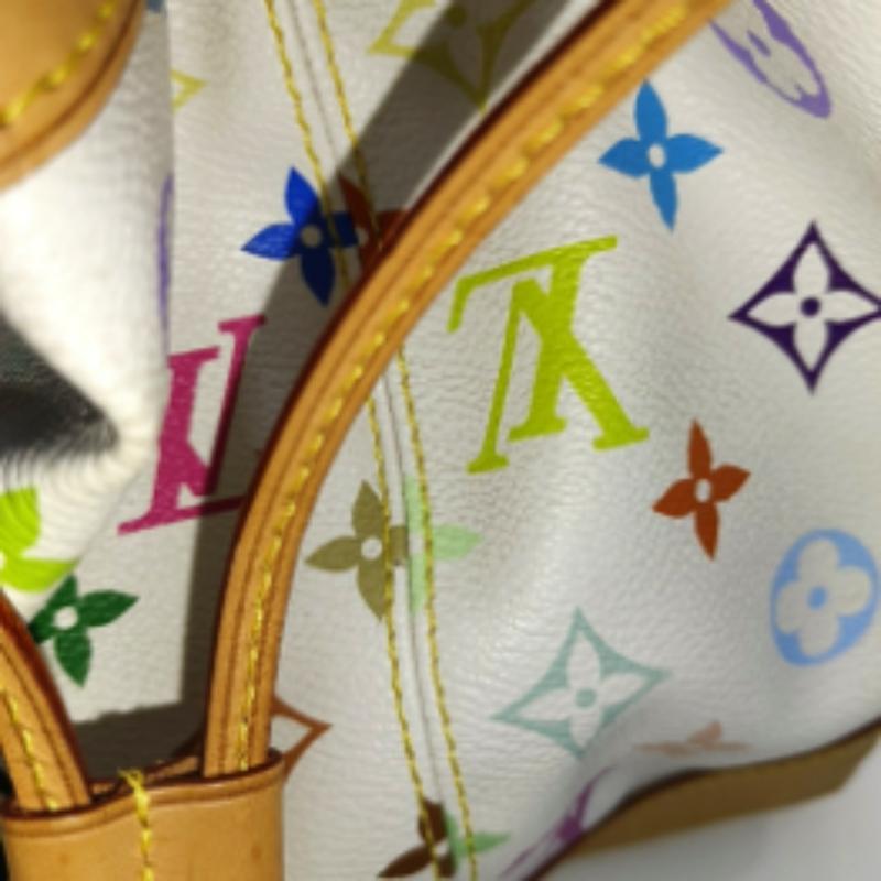 Louis Vuitton x Takashi Murakami Ursula Shoulder Bag White Multicolor 6