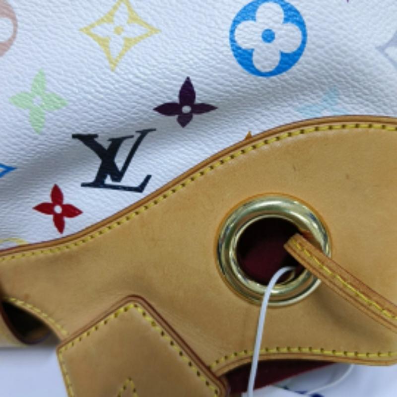Louis Vuitton x Takashi Murakami Ursula Shoulder Bag White Multicolor 14