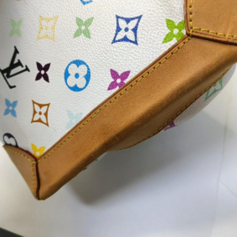 Louis Vuitton x Takashi Murakami Ursula Shoulder Bag White Multicolor 15