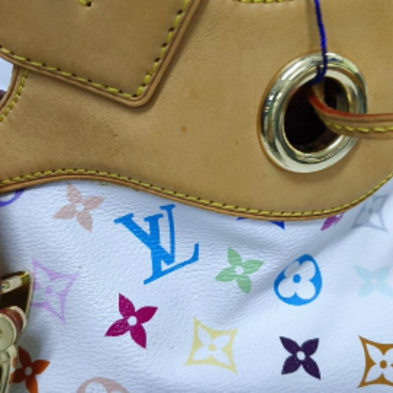 Louis Vuitton x Takashi Murakami Ursula Shoulder Bag White Multicolor 4