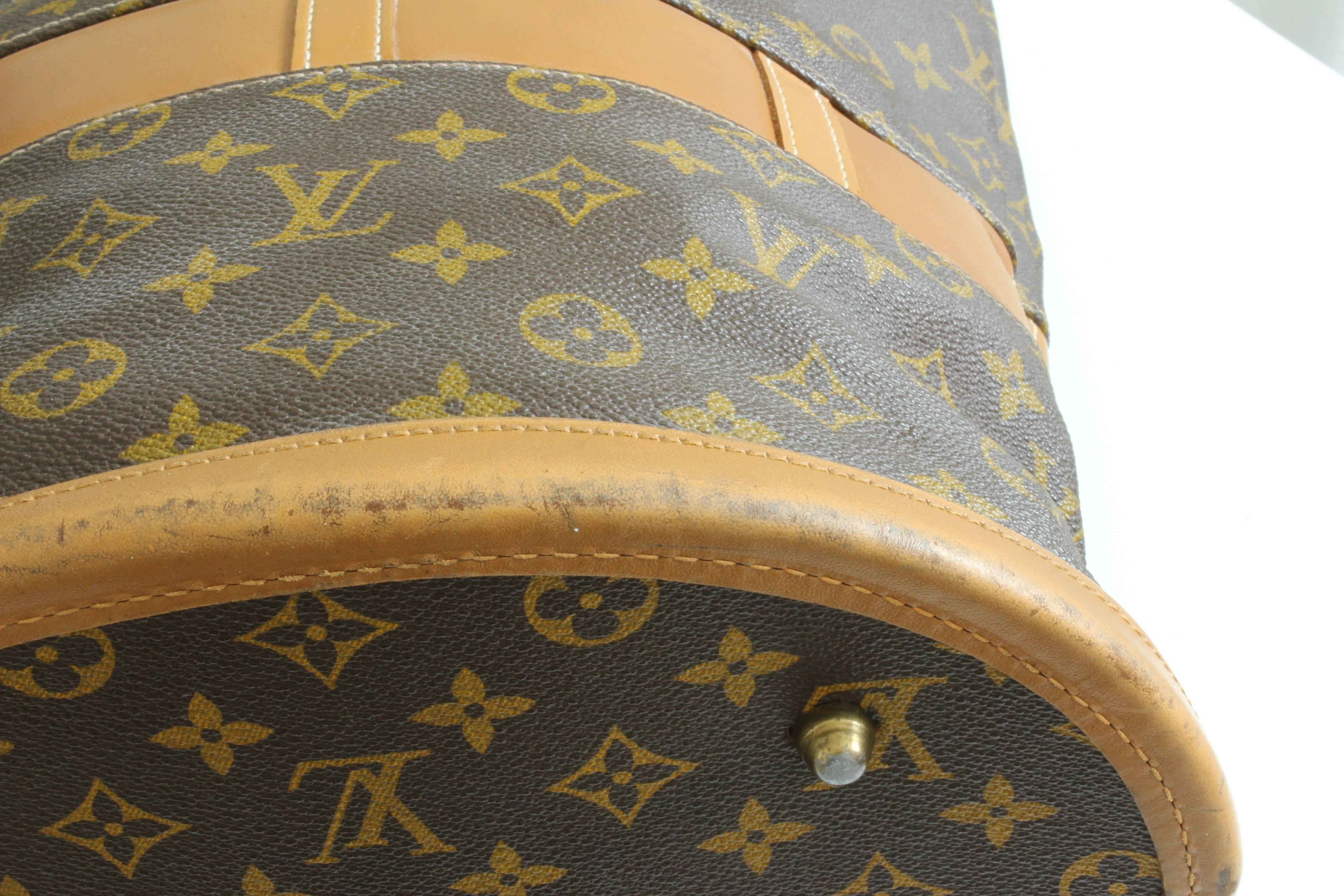 Louis Vuitton by The French Co Monogram Bucket Bag Tote and Coin Purse, 1970s 4