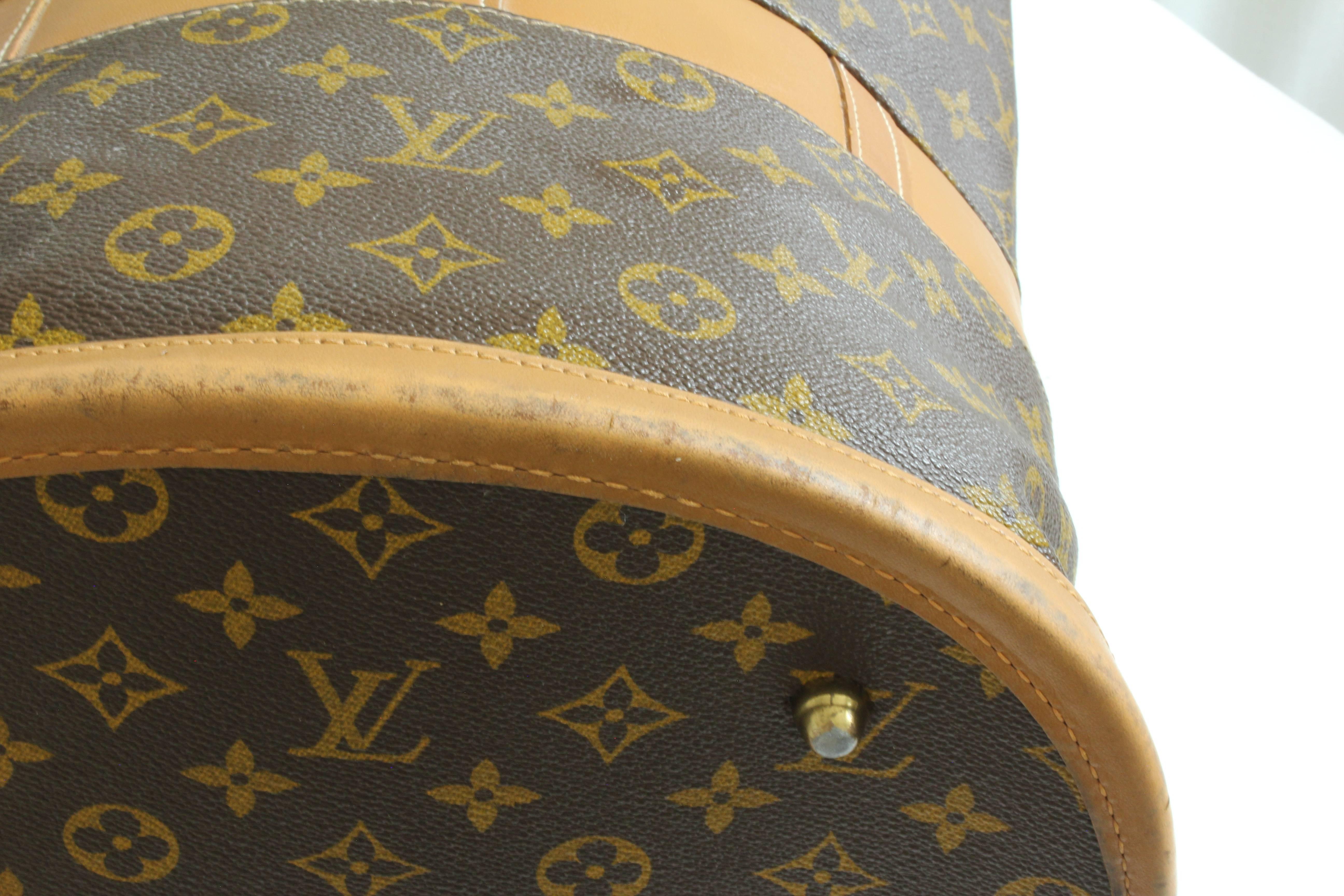 Louis Vuitton by The French Co Monogram Bucket Bag Tote and Coin Purse, 1970s 5