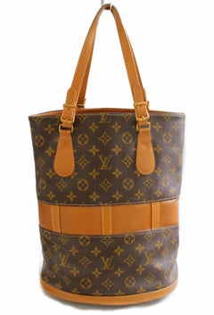 Louis Vuitton by The French Co Monogram Bucket Bag Tote and Coin Purse, 1970s
