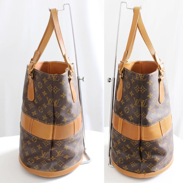 Louis Vuitton by The French Co Monogram Bucket Bag Tote and Coin Purse