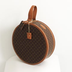 Louis Vuitton x The French Company Boite Chapeaux Round Hat Box 45cm Travel Bag