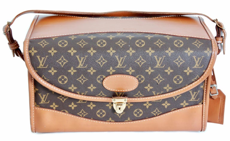 Louis Vuitton x The French Company Monogram Train Case Vanity Carry On Bag 70s For Sale at 1stdibs