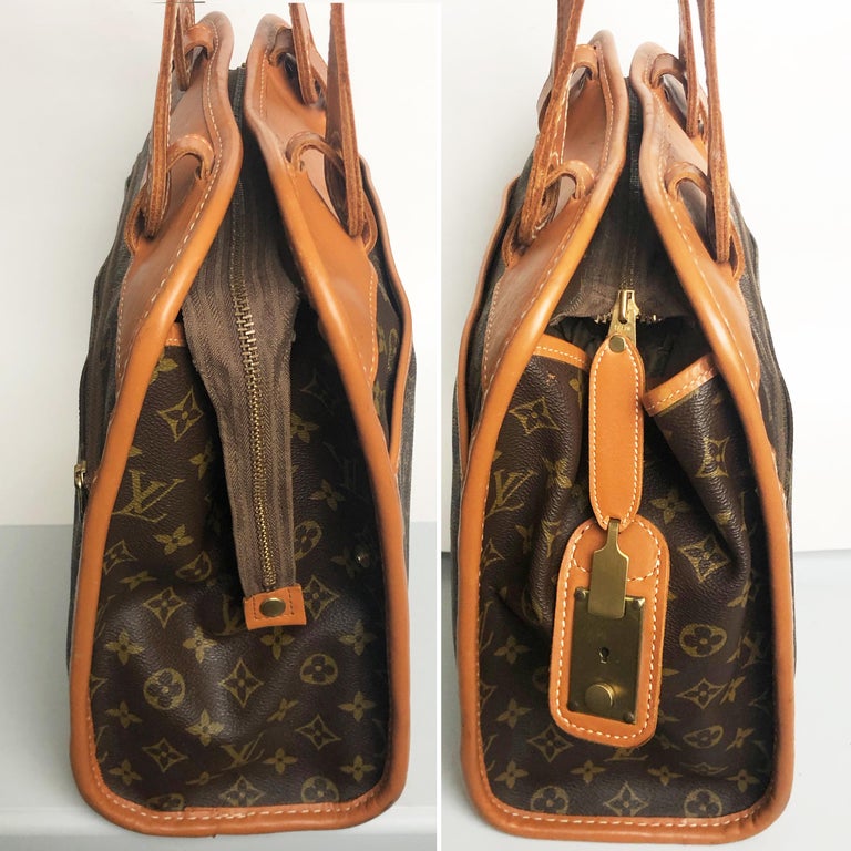Louis Vuitton x The French Luggage Co Diaper Bag Satchel Travel Carry On  Vintage at 1stDibs
