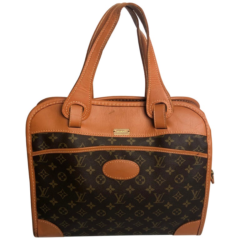 Louis Vuitton x The French Luggage Co Diaper Bag Satchel Travel Carry On  Vintage