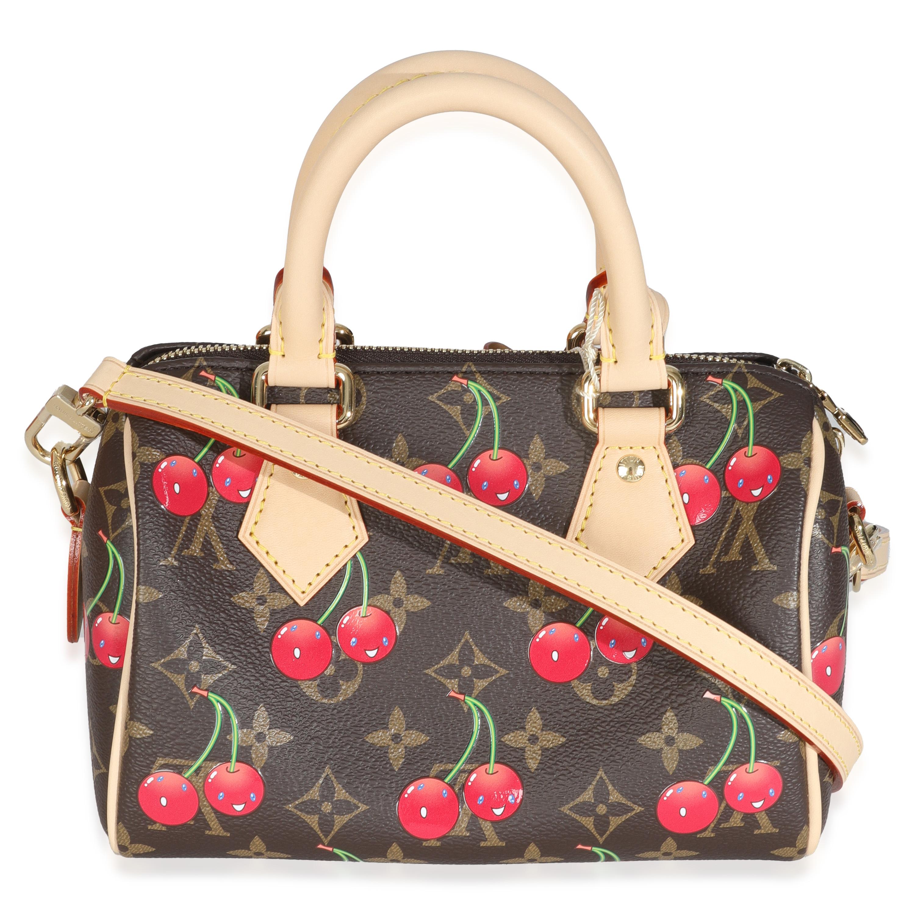 Titolo dell'elenco: Louis Vuitton x TM Monogram Cerises Canvas Speedy Bandouliere 20
SKU: Z147294
Condizioni: Usato 
Descrizione delle condizioni: Originariamente chiamata 
