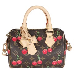 Louis Vuitton x TM Monogram Cerises Canvas Speedy Bandouliere 20