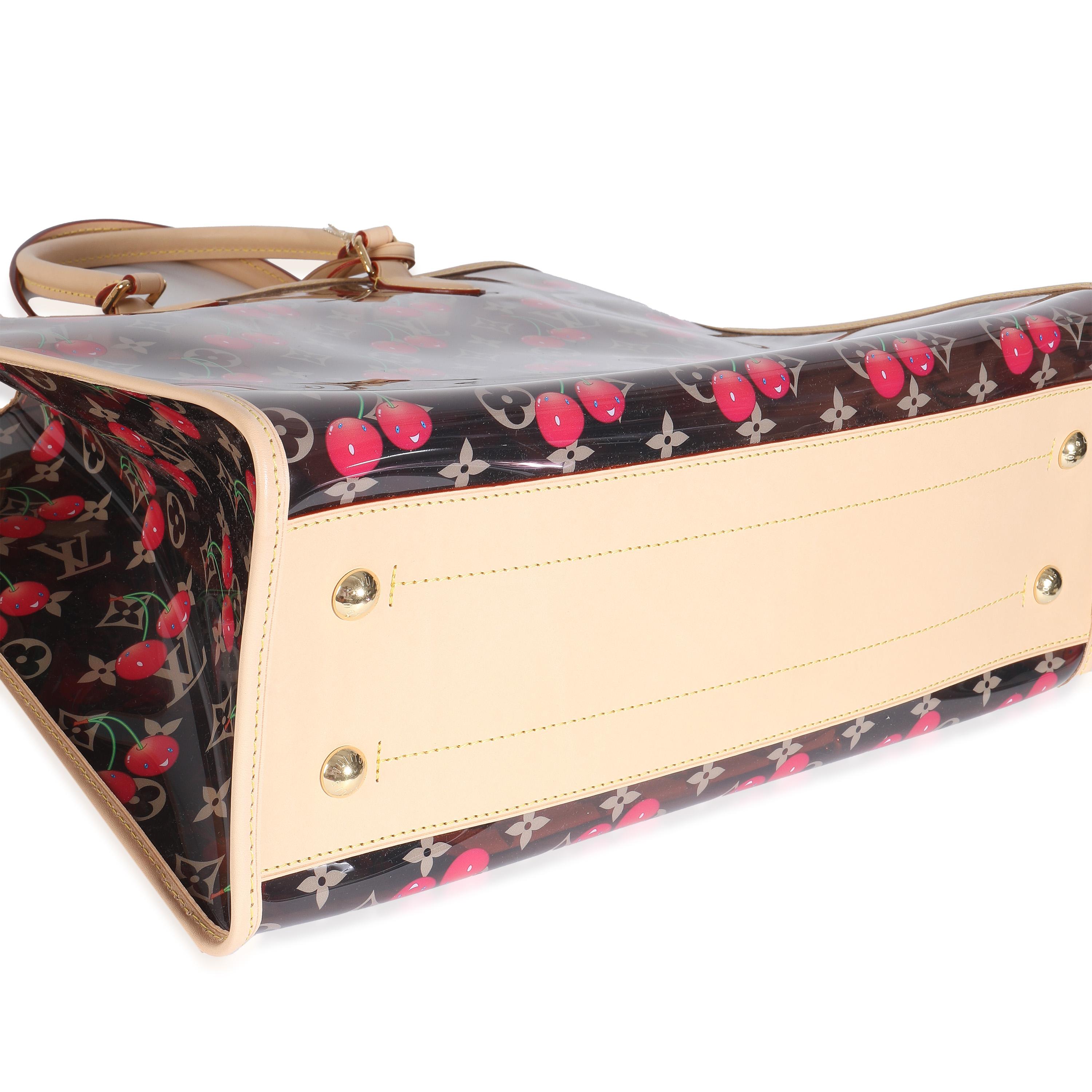 Louis Vuitton x TM Monogram Kirsche Kristall Onthego GM im Angebot 2