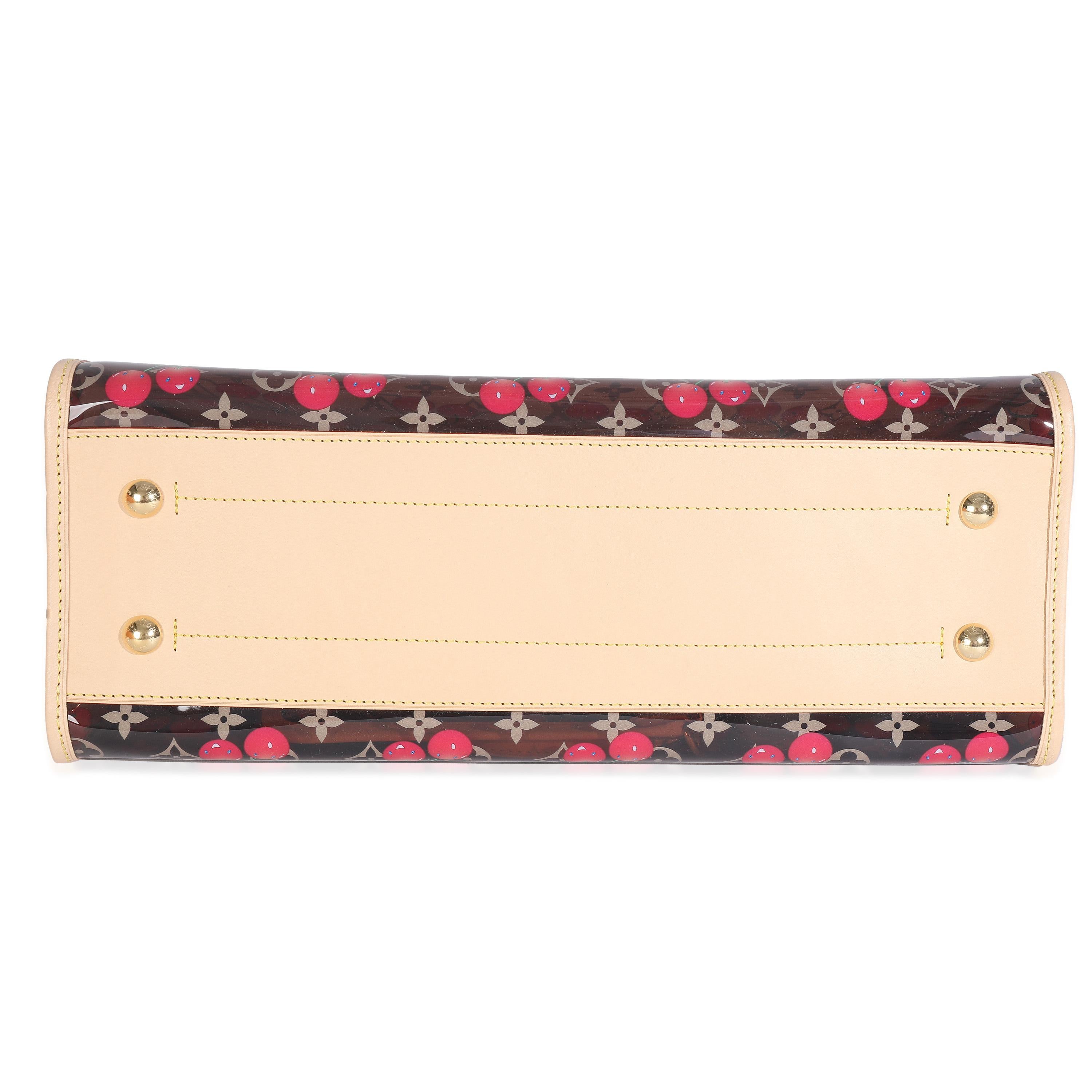 Louis Vuitton x TM Monogram Kirsche Kristall Onthego GM im Angebot 3