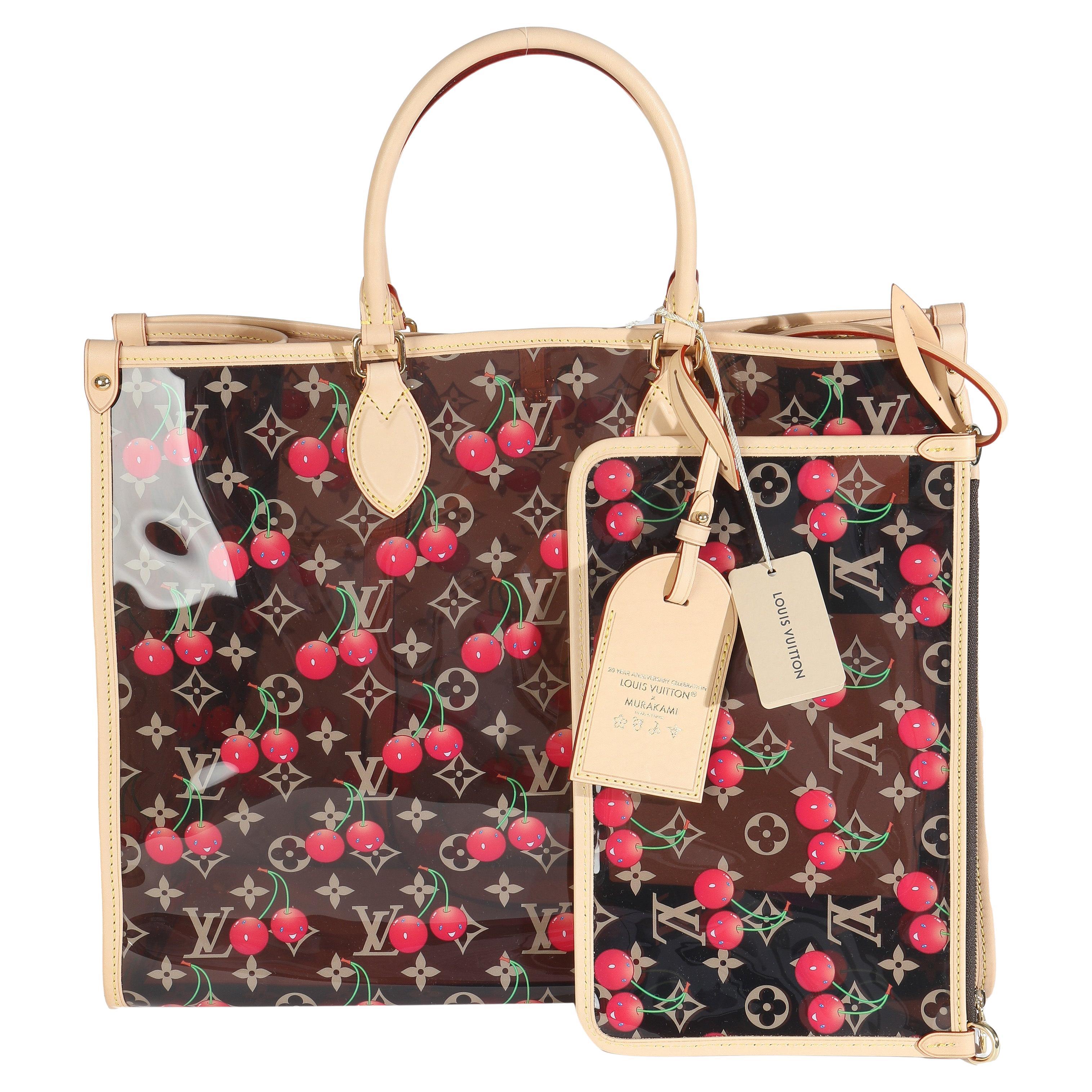 Louis Vuitton x TM Monogram Kirsche Kristall Onthego GM im Angebot