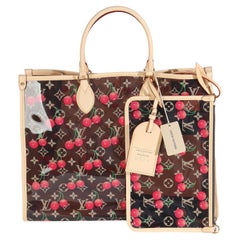 Louis Vuitton x TM Monogram Cherry Crystal Onthego GM