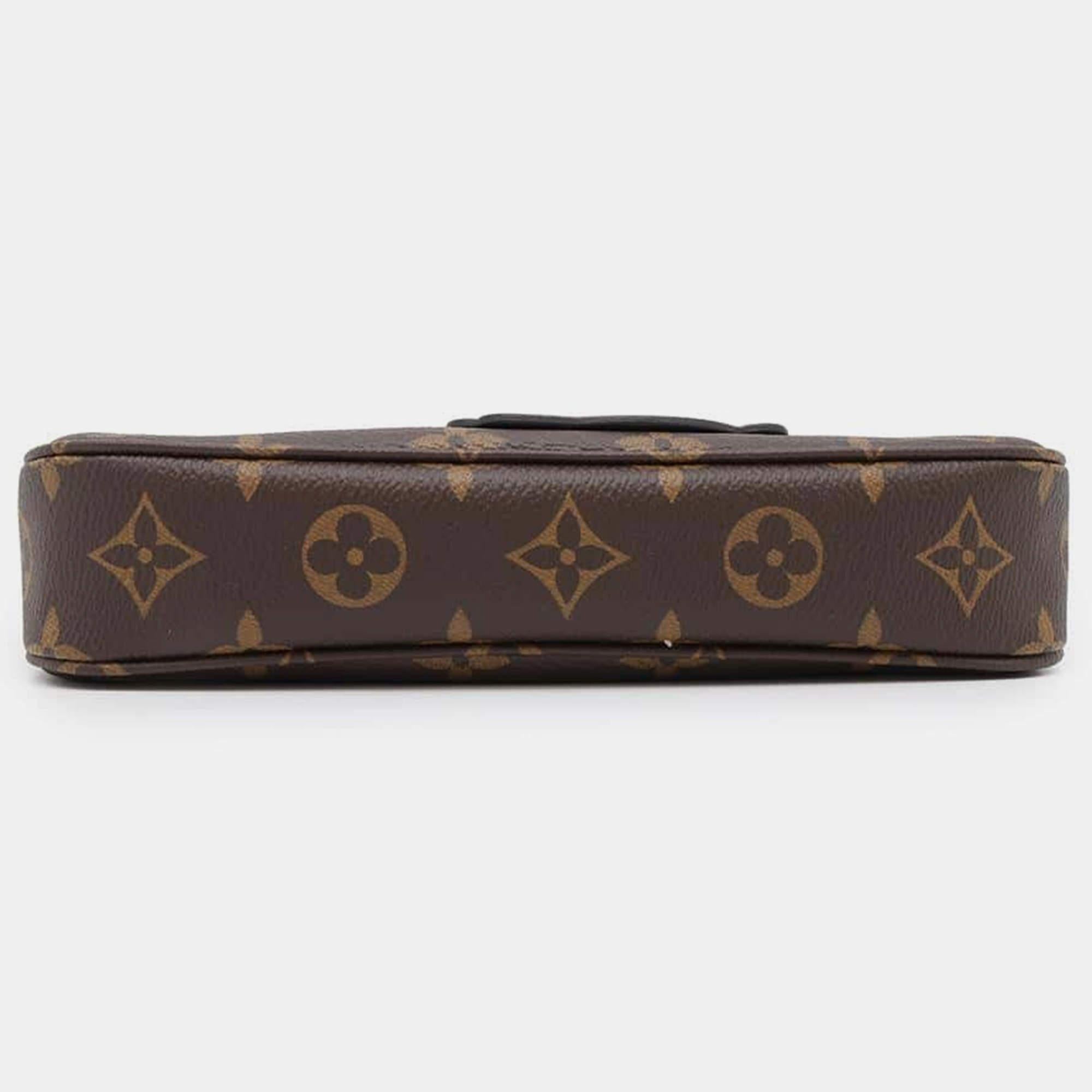 Black Louis Vuitton X TM Monogram Panda Pochette Accessoires Bag For Sale