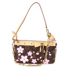 Louis Vuitton x TM Sakura Brown Monogram Canvas Pochette Accessoires
