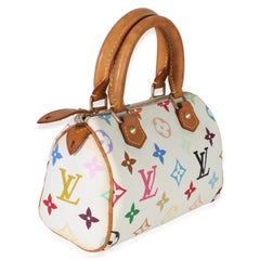 Louis Vuitton x TM Vintage Nano Speedy en toile Monogram multicolore