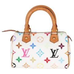 Louis Vuitton x TM Vintage Nano Speedy en toile Monogram multicolore