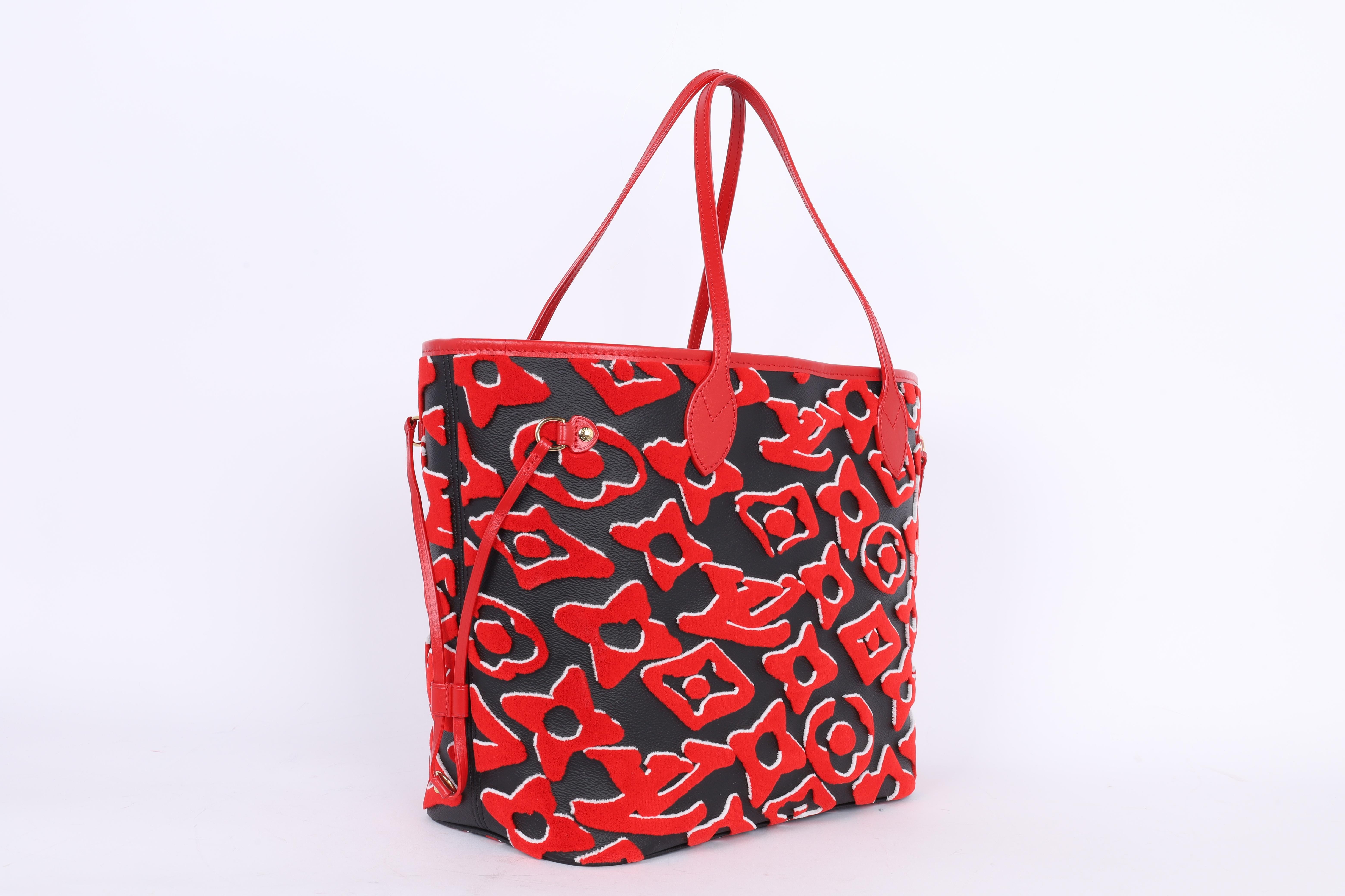 LOUIS VUITTON X UF Tufted Monogram Neverfull MM im Zustand „Neu“ im Angebot in Salt Lake Cty, UT