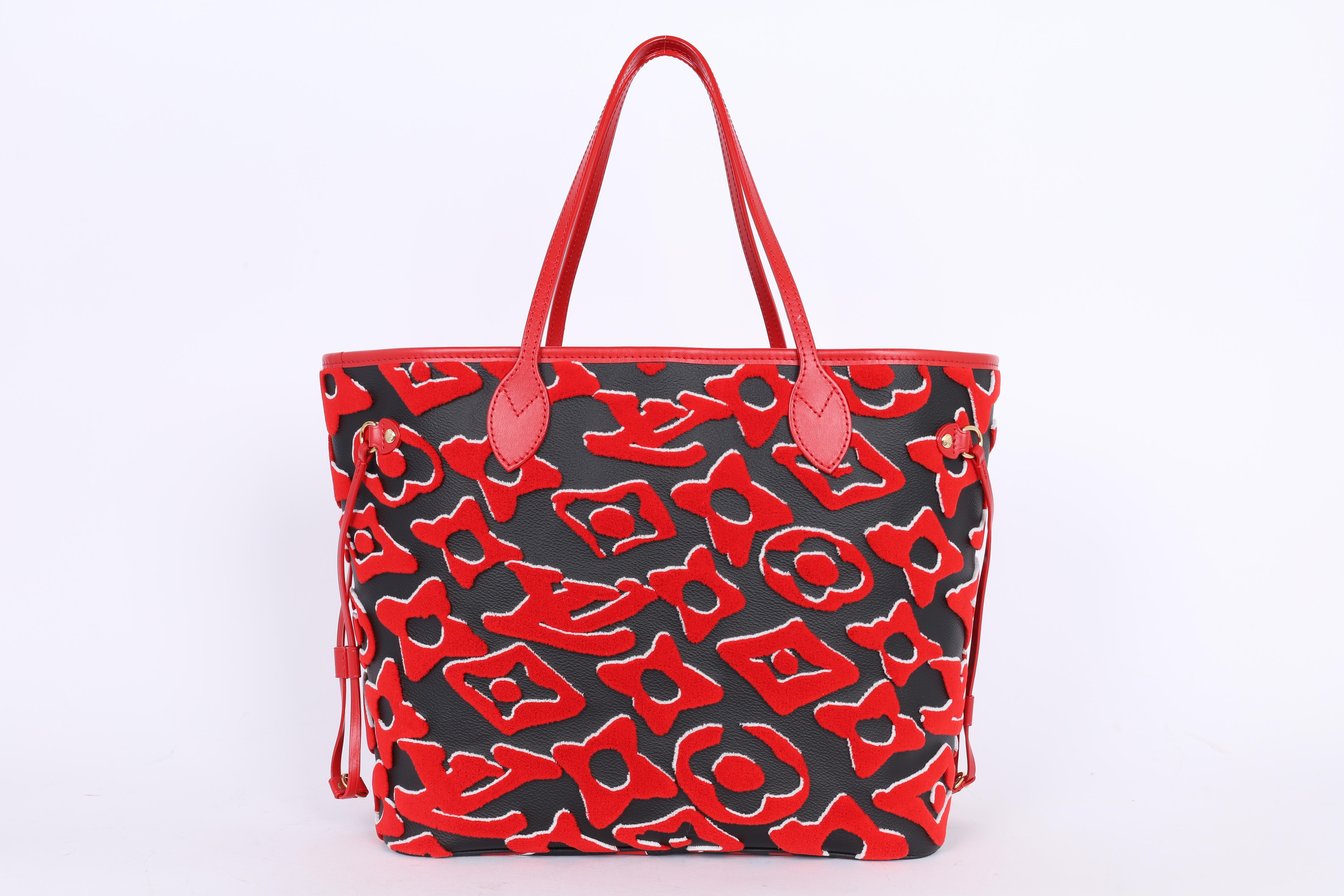 LOUIS VUITTON X UF Tufted Monogram Neverfull MM im Angebot 1