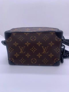Louis Vuitton x Virgil Abloh Monogram Solar Ray Mini Soft Trunk Orange Chain Bag
