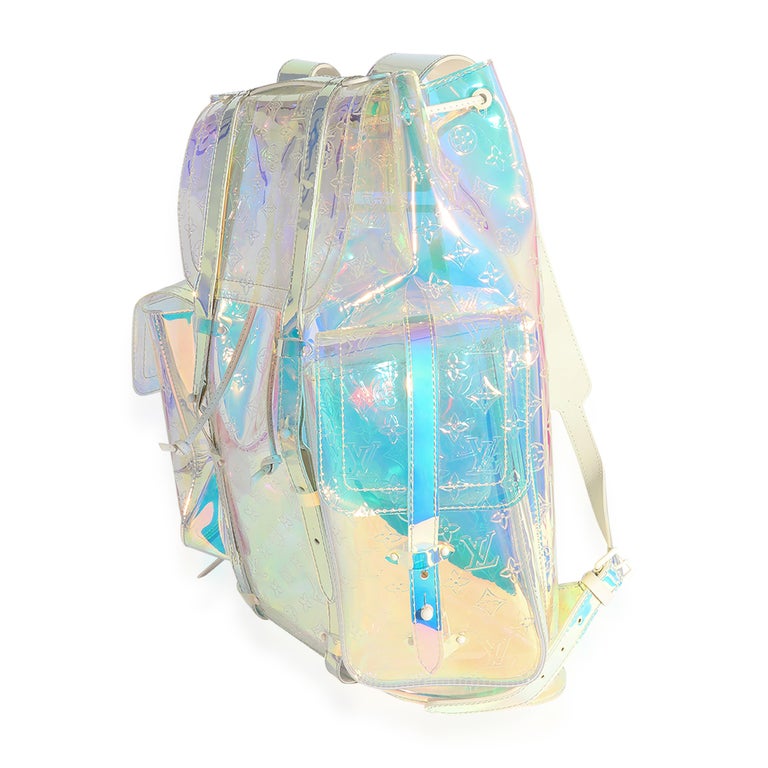 Louis Vuitton x Virgil Abloh PVC Prism Christopher Backpack For Sale at  1stDibs  rainbow louis vuitton backpack, louis vuitton backpack rainbow, rainbow  lv backpack