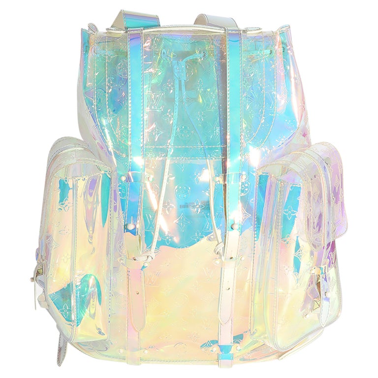 Louis Vuitton X Virgil Abloh PVC Prism Christopher Backpack For Sale at  1stDibs