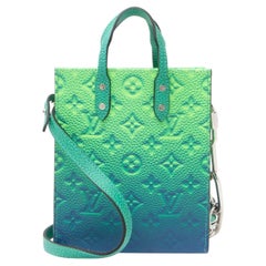 Louis Vuitton x Virgil Abloh Taurillon Illusion Petit Sac Plat Shoulder Bag