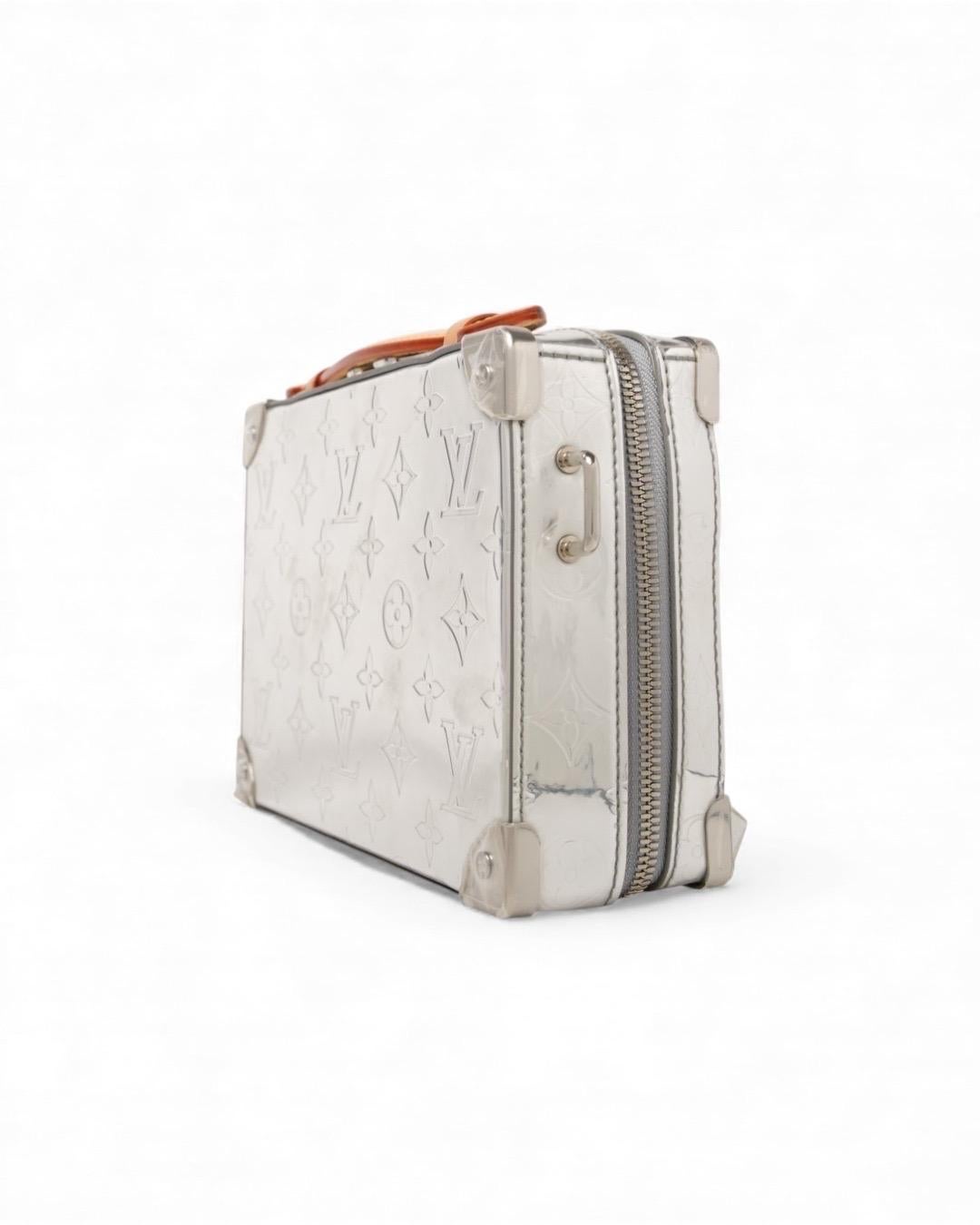 Louis Vuitton X Virgil Abloh Baule MM Monogram Specchio In condizioni ottime in vendita a Torre Del Greco, IT