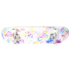 Louis Vuitton x Virgil Abloh Watercolor Skateboard