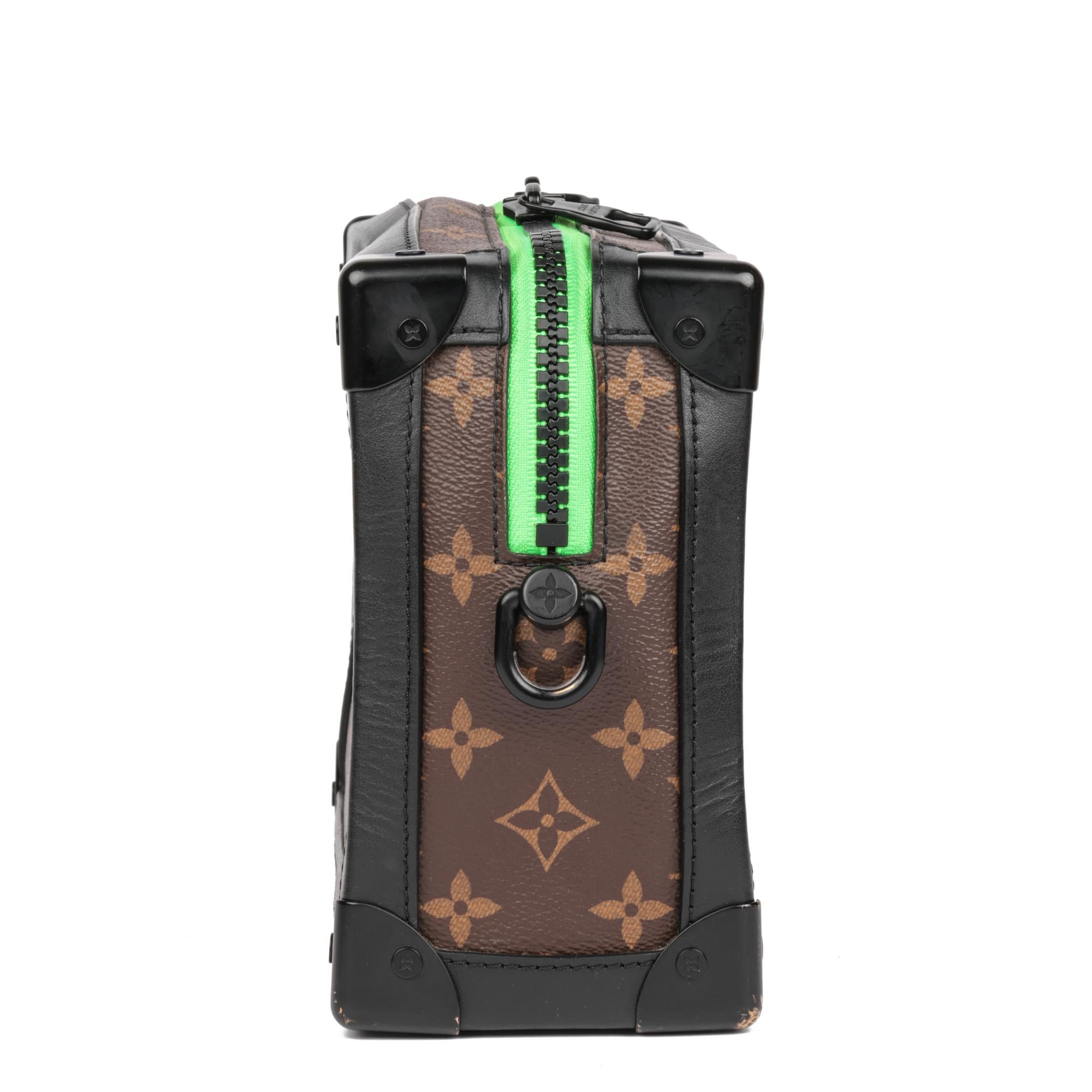 Black LOUIS VUITTON x Virgil Abloh Zoooom with Friends Soft Trunk