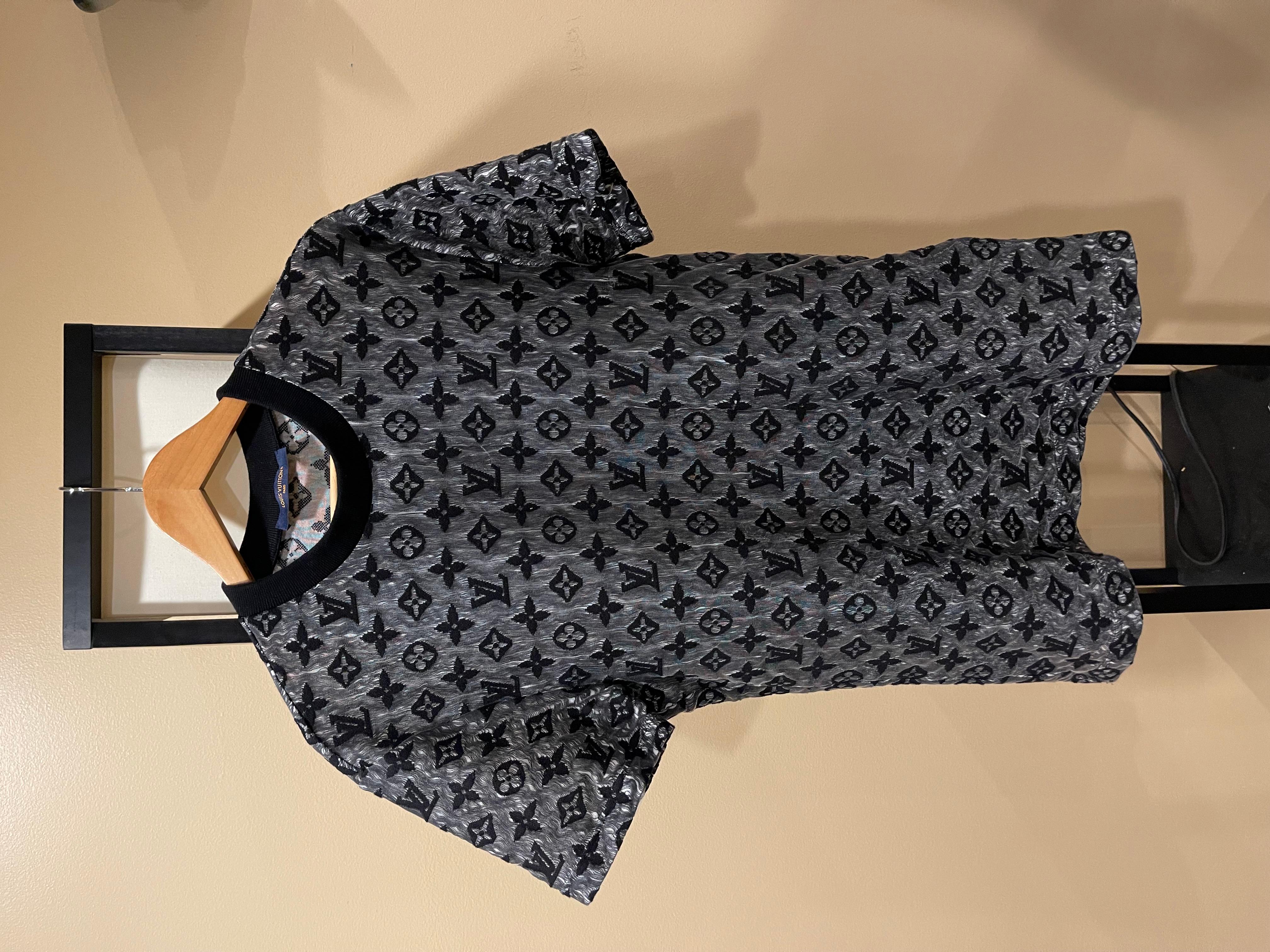 Louis Vuitton x Virgil LV Monogram Jacquard T-Shirt 4